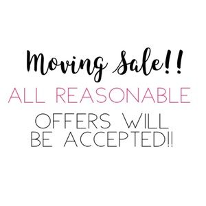 MOVING SALE💕✨